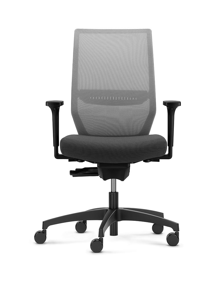 Homeoffice-Stuhl Dauphin Shape mesh SH 3855 3D – Bild 3