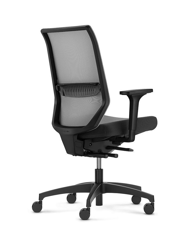 Homeoffice-Stuhl Dauphin Shape mesh SH 3855 3D – Bild 2