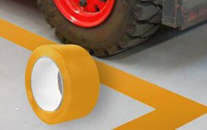 Markierungsband in orange und selbstklebend