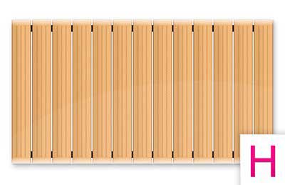 Holzlaufrost Version H